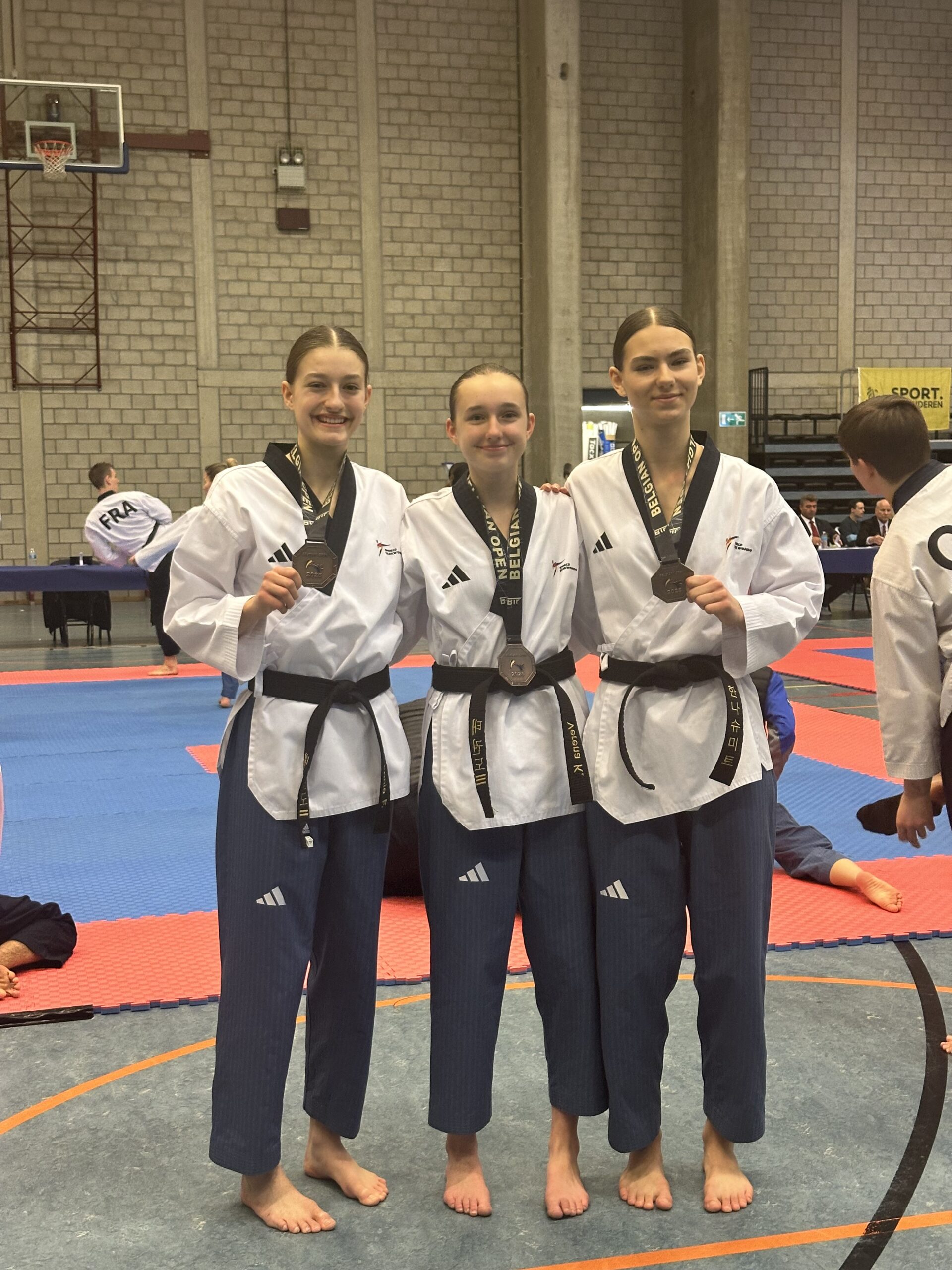 Erfolgreiche Sportler der Sportschule Sonner bei den Belgian Open