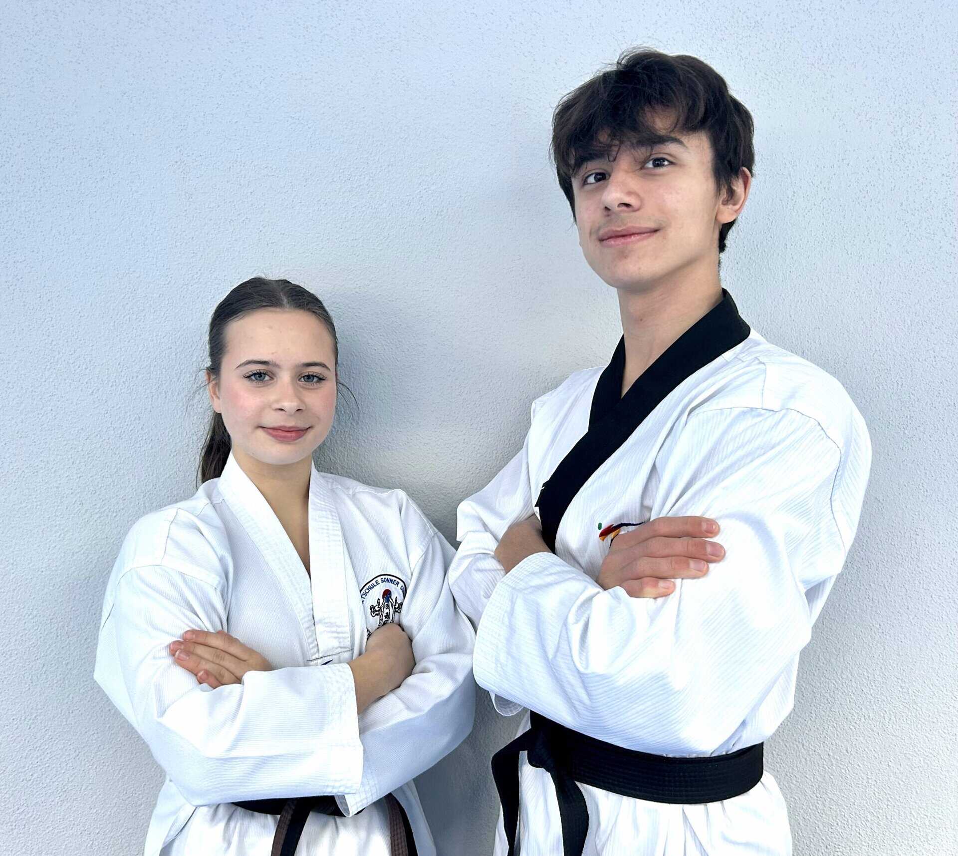 Melinda Bognar und Alexander Kampke Bundeskader