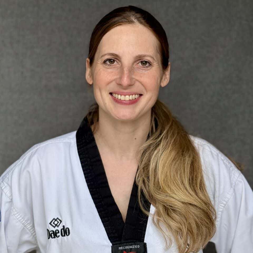 Portrait von Conny Schneider im Dobok