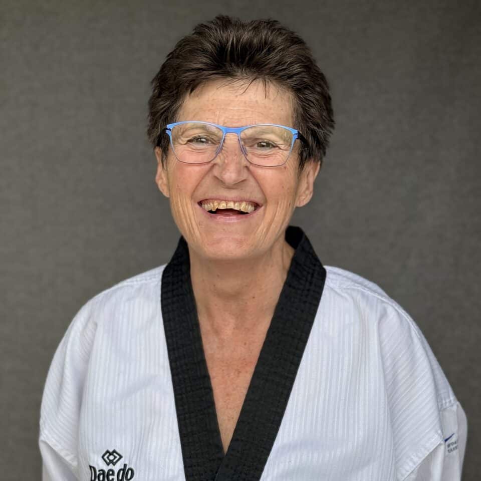 Portrait von Susanne Schneider im Dobok