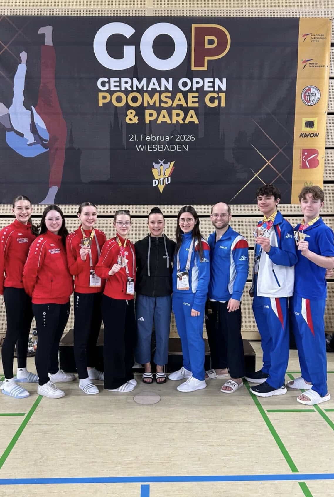 Teamfoto Wiesbaden 2026