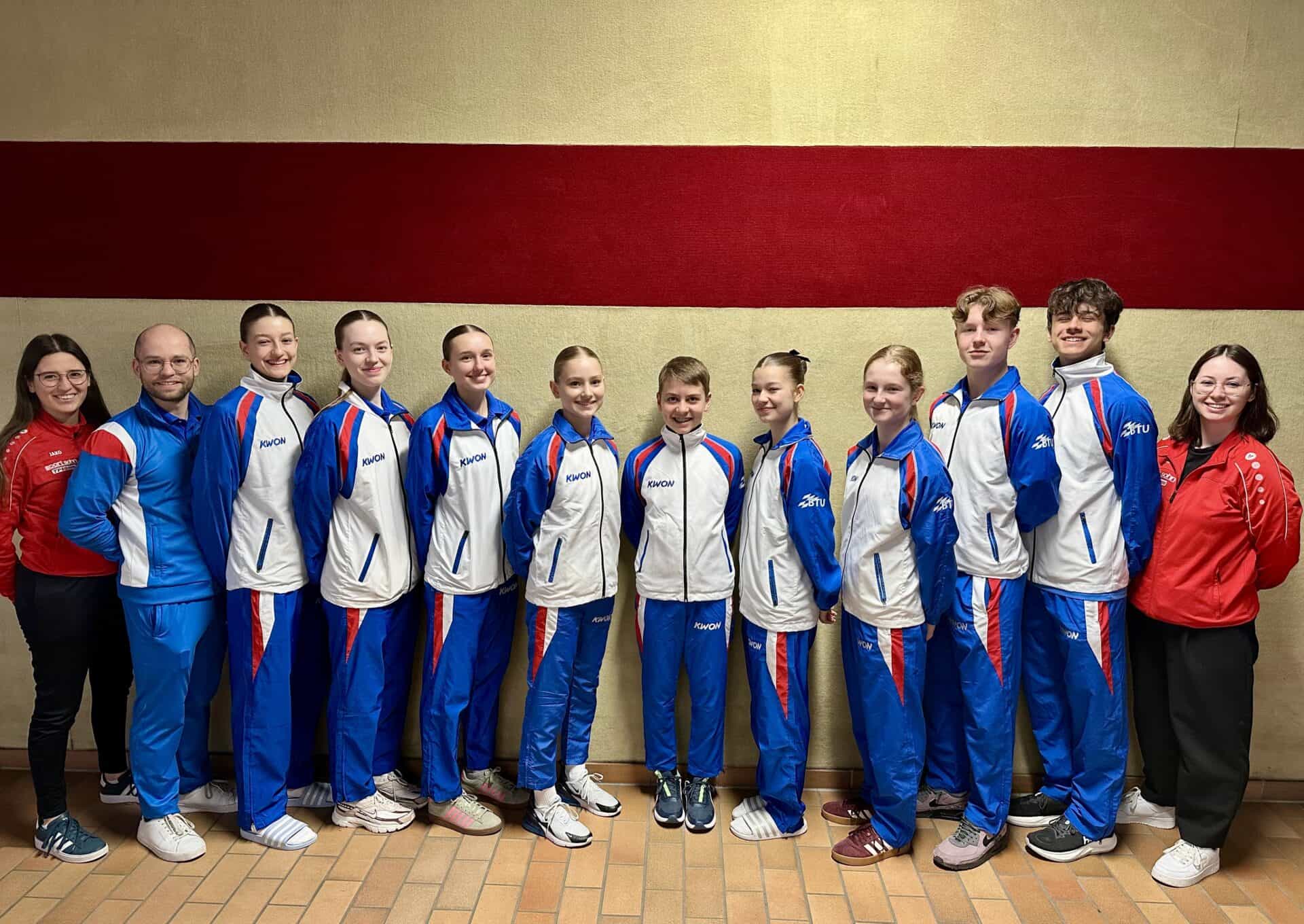 Teamfoto Bundesranglistenturnier in Bensheim 2026