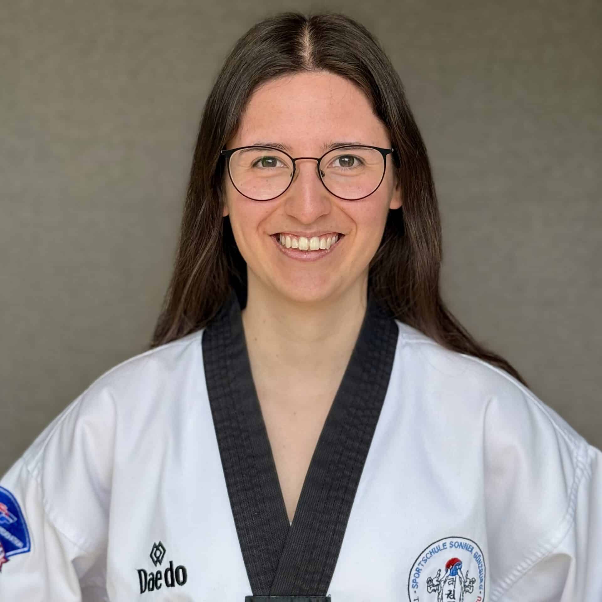 Portrait von Theresa Bulling im Dobok