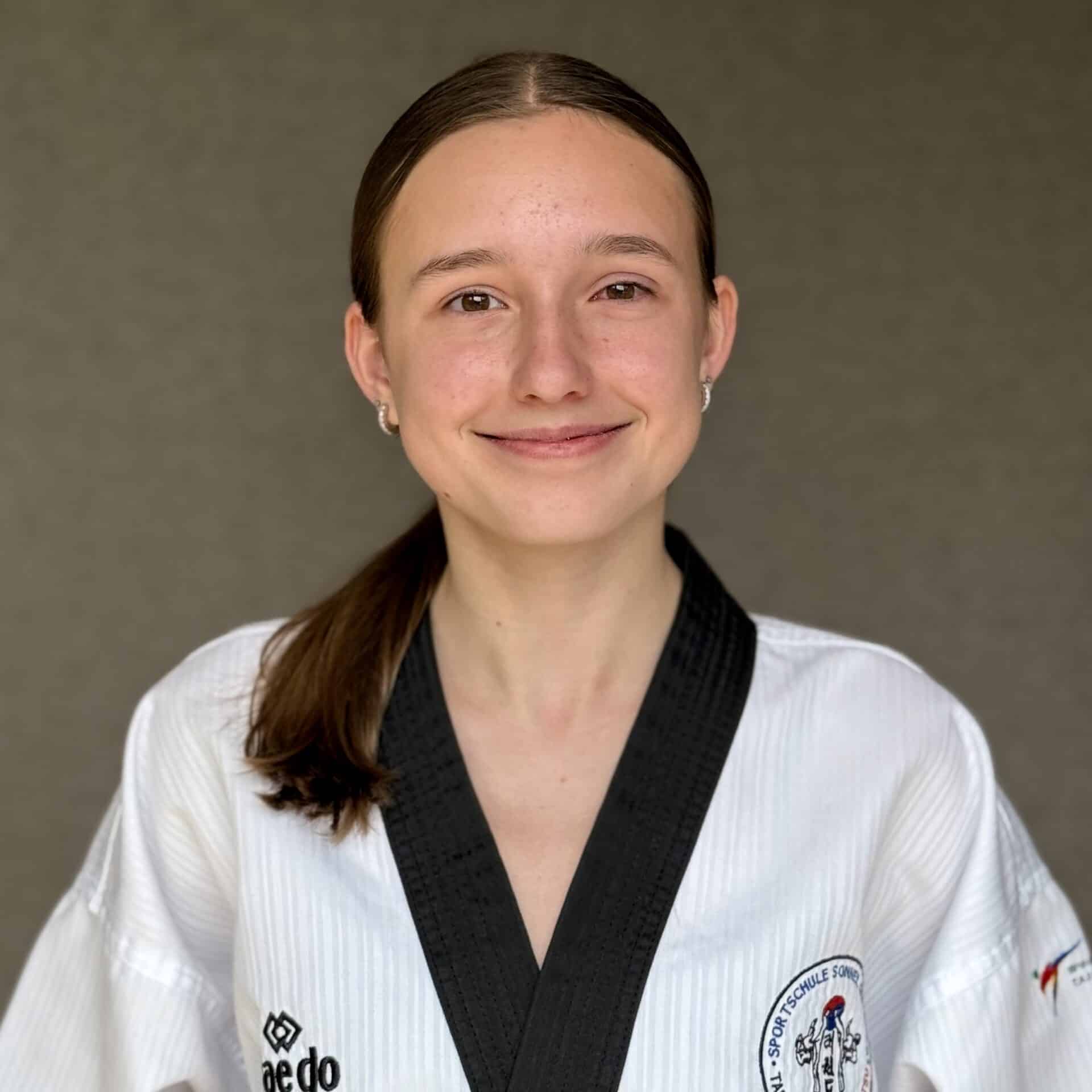 Portrait von Verena Keppeler im Dobok